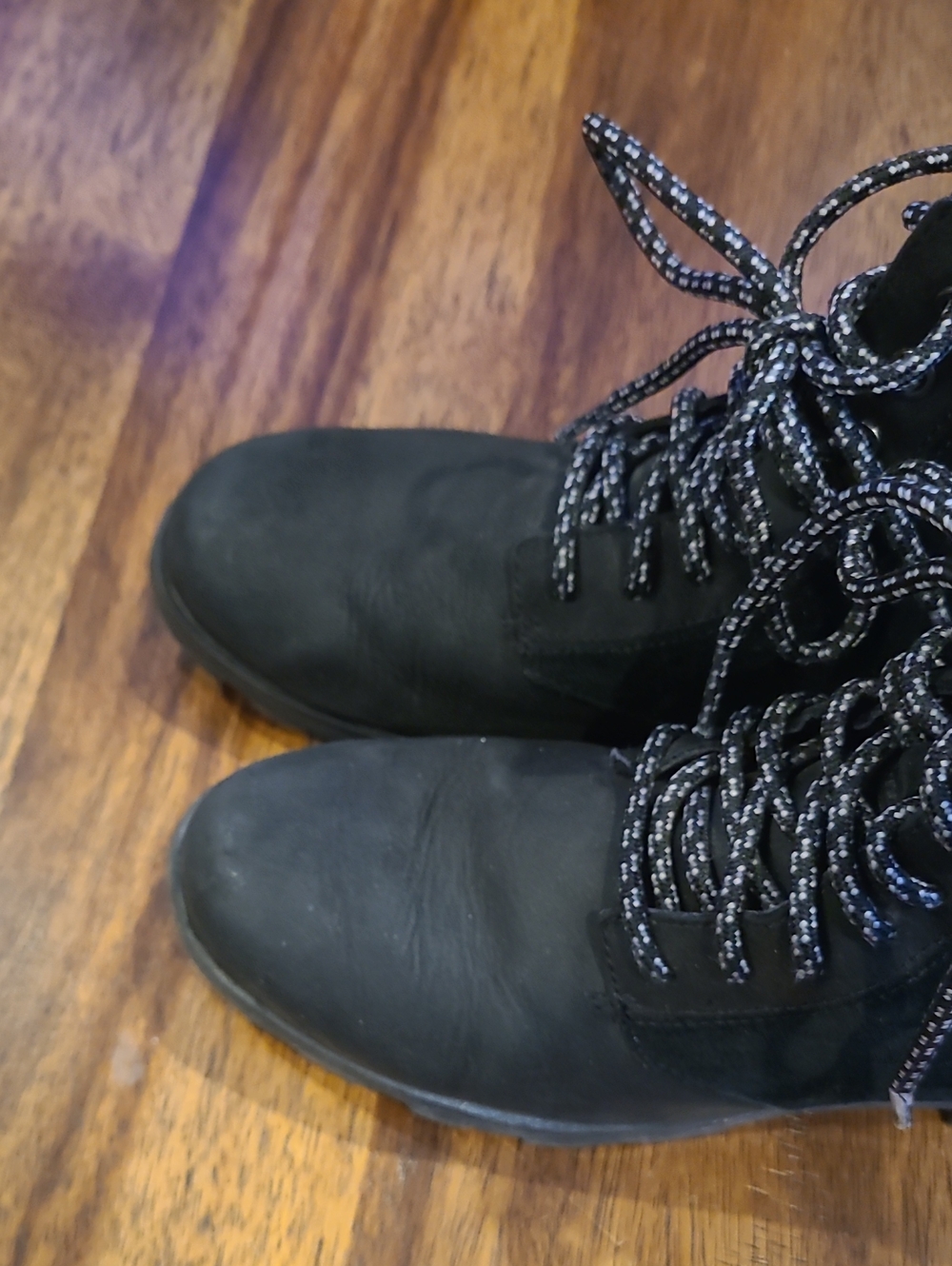 SOREL Emelie Short Lace Up Boots 6.5 - Picture 4 of 8